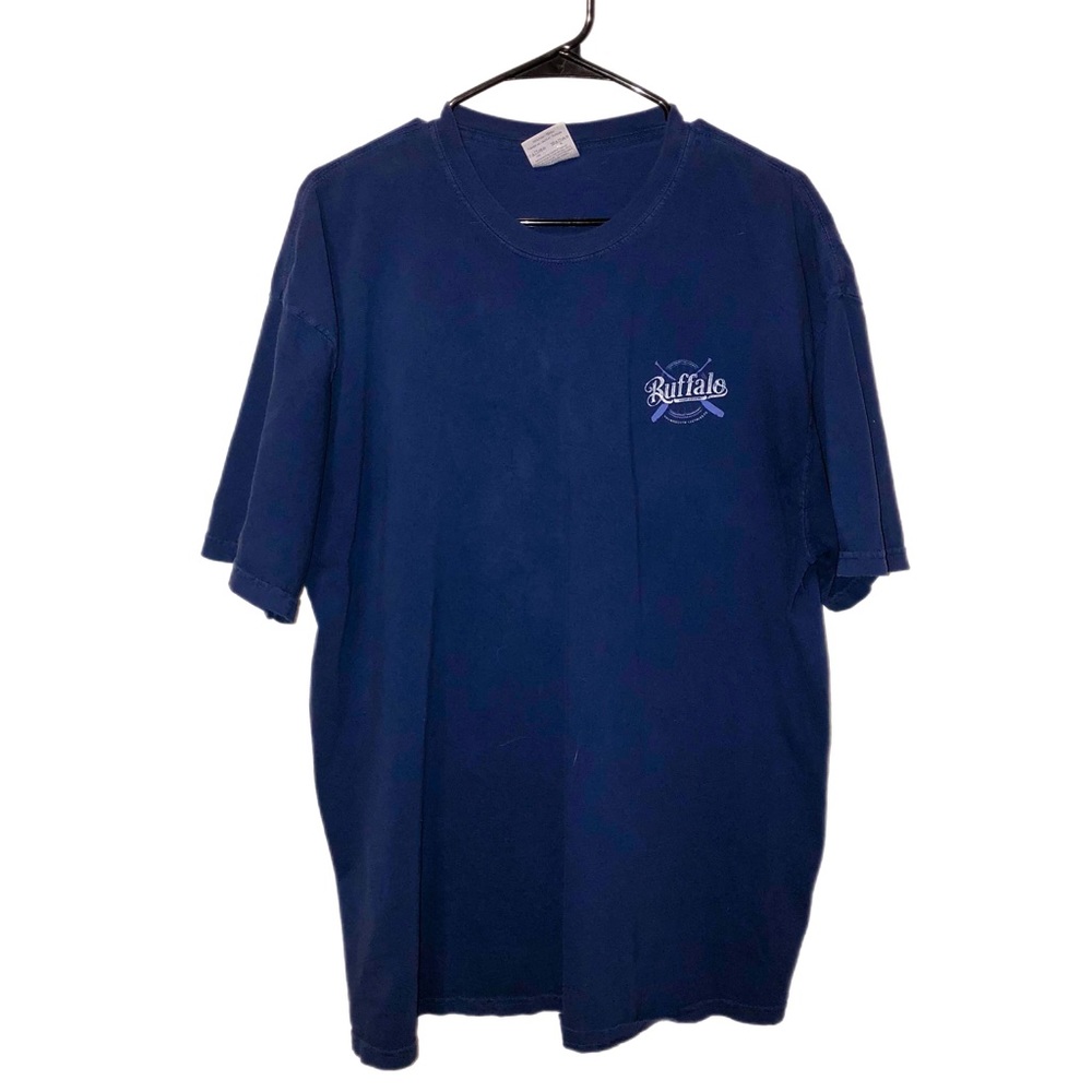 Men’s Houndstooth Clothing Company Buffalo River Country Tee Navy Blue T-Shirt